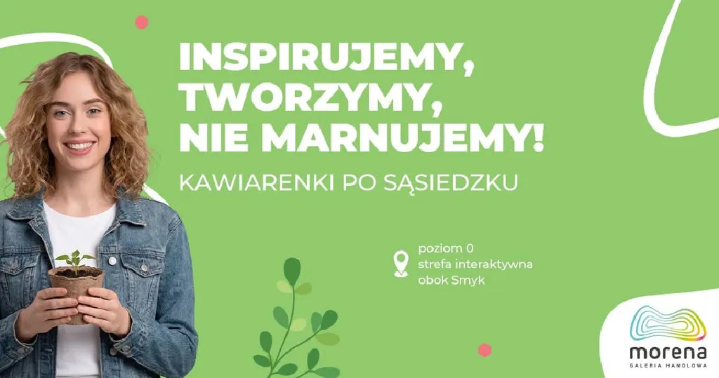 Kawiarenka po sąsiedzku – warsztaty i gry w Galerii Morena