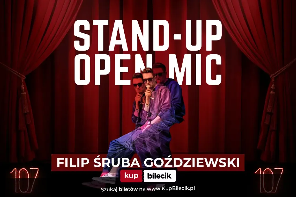 Filip Śruba Goździewski — stand-up i open mic