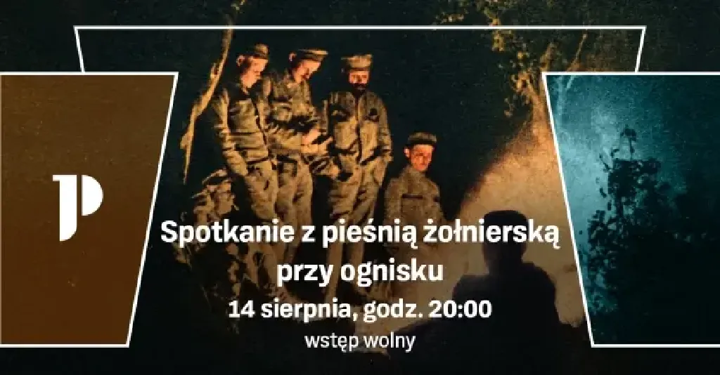 Pieśni żołnierskie przy ognisku – wieczór patriotyczny
