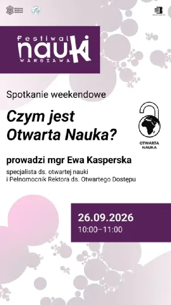 Czym jest Otwarta Nauka – spotkanie