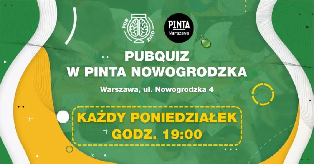 PubQuiz w Pinta Nowogrodzka