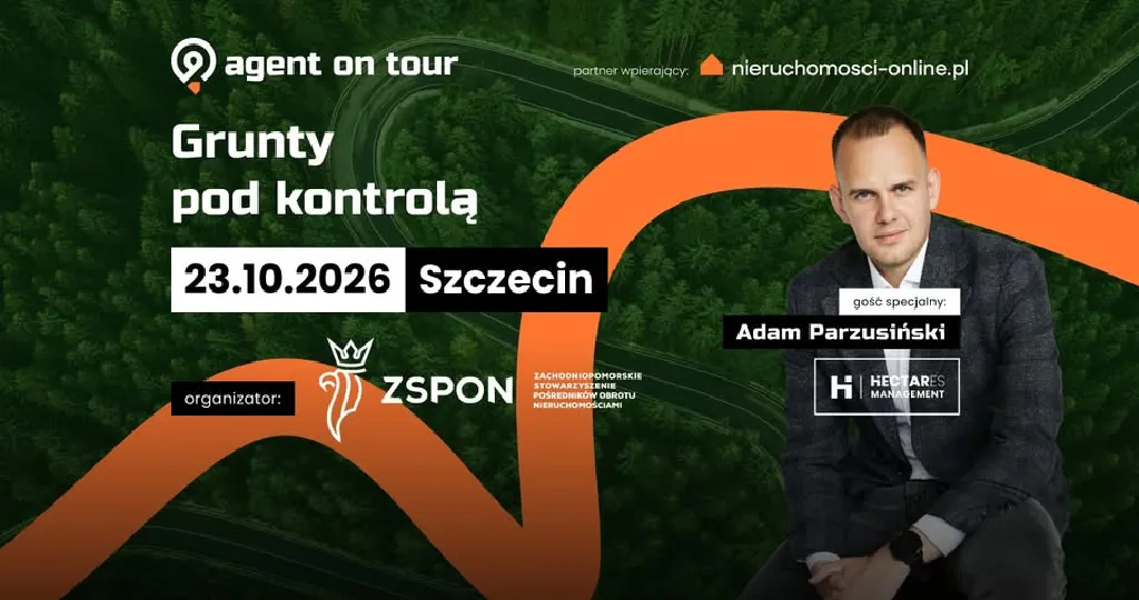 Agent on tour 2026 – Grunty pod kontrolą
