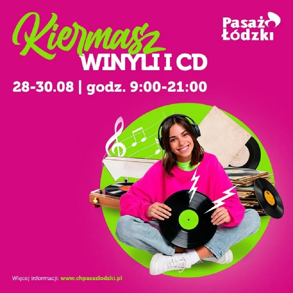 Kiermasz Winyli i CD – Pasaż Łódzki