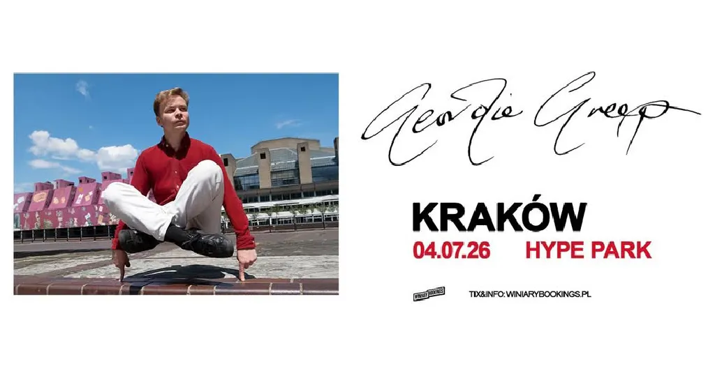 Geordie Greep w Hype Parku