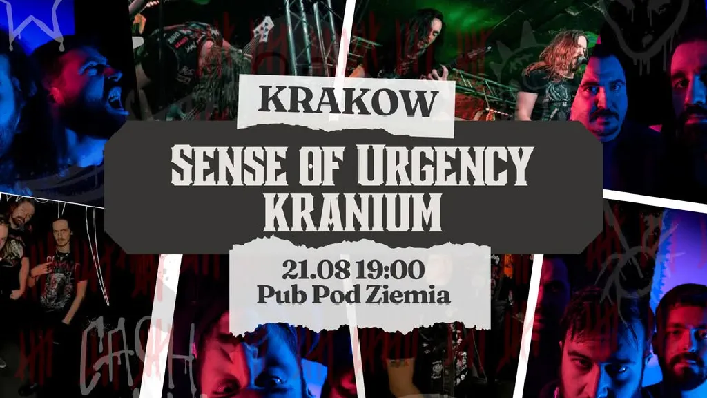 Kranium & Sense of Urgency – koncert w Krakowie