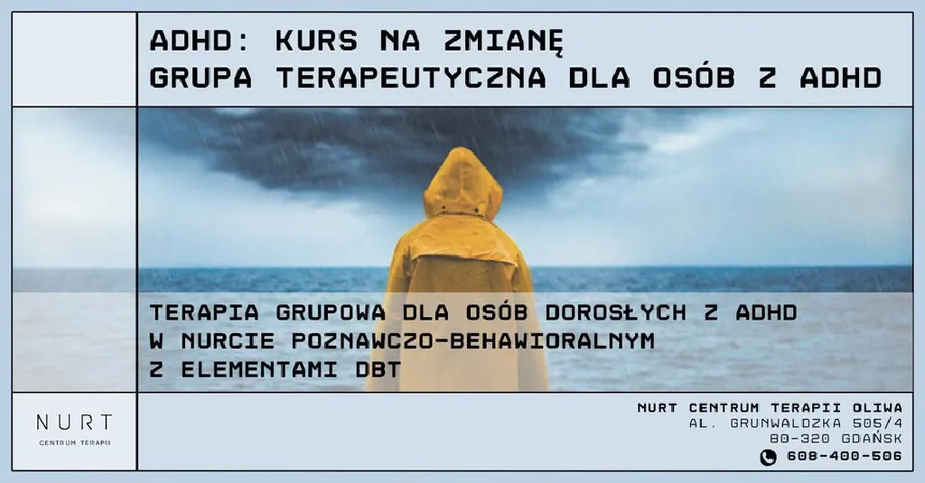 ADHD: KURS NA ZMIANĘ – terapia grupowa