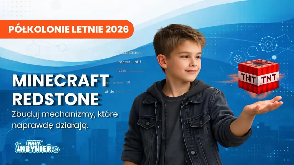 Półkolonie: Programowanie Minecraft – Redstone