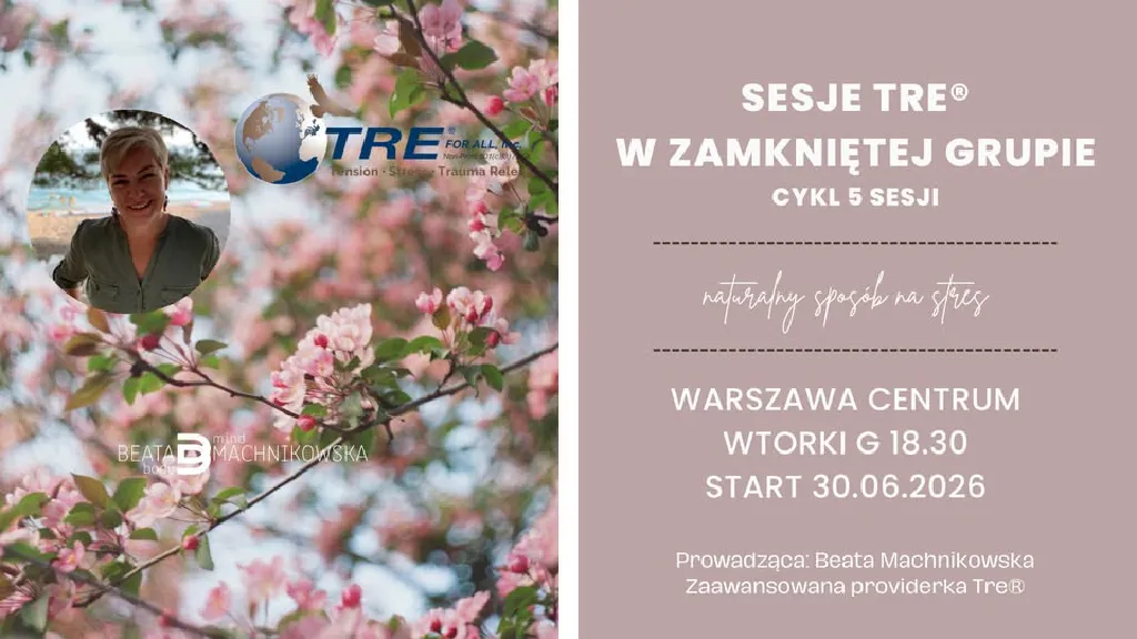 Cykl 5 sesji TRE® – warsztaty