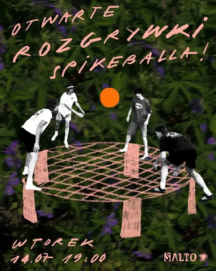 Otwarte rozgrywki spikeballa w Salto bar