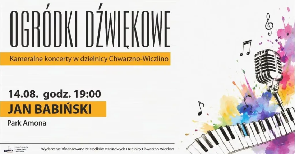 Ogródki Dźwiękowe – koncert Jana Babińskiego
