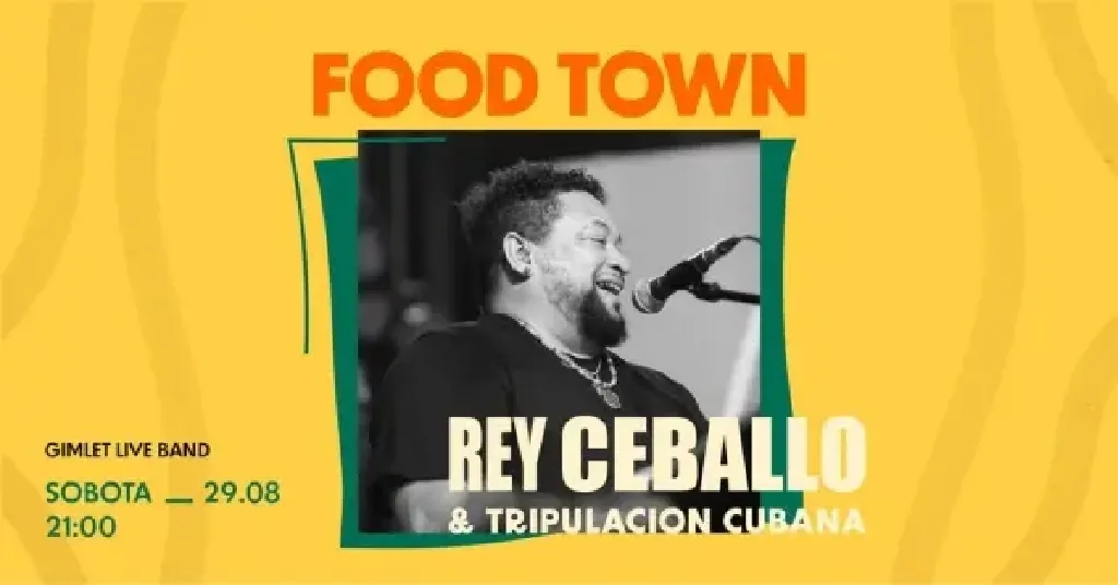 Rey Ceballo & Tripulacion Cubana – koncert w Gimlet Live