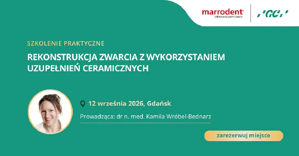 Rekonstrukcja zwarcia z wykorzystaniem uzupełnień ceramicznych – szkolenie