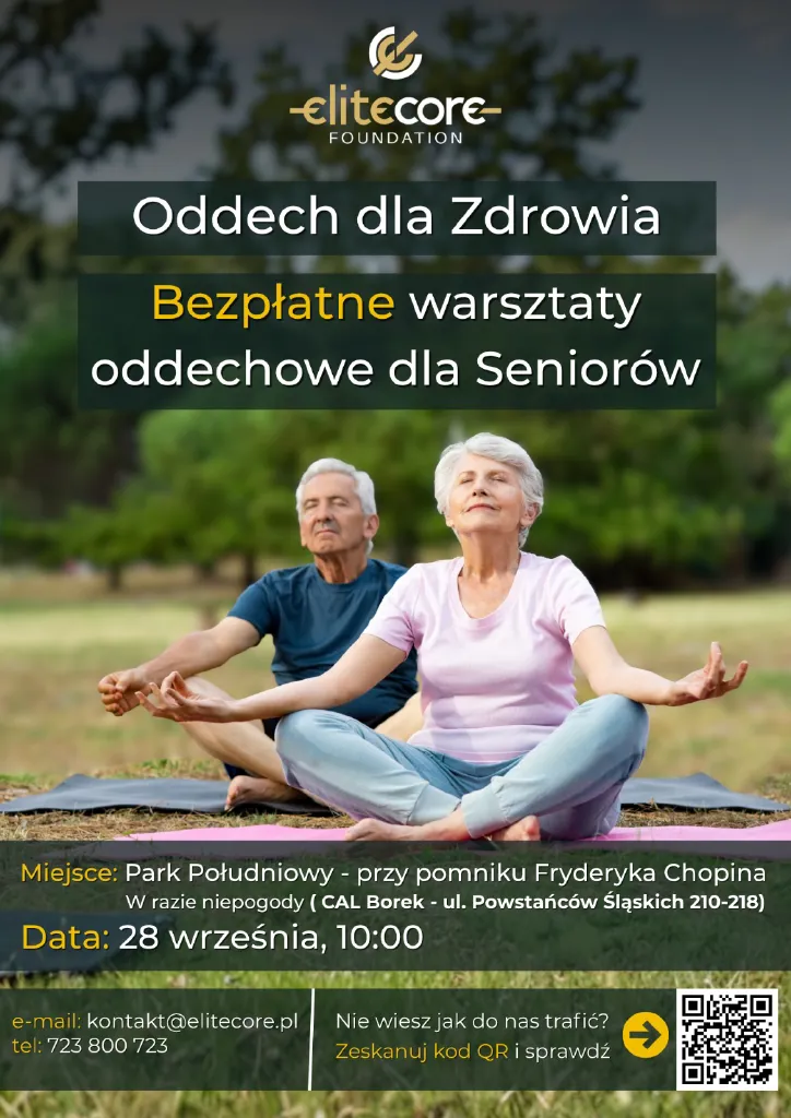 Oddech dla zdrowia – warsztaty oddechowe dla seniorów