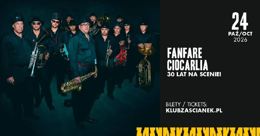 Fanfare Ciocărlia – koncert w Zaścianku