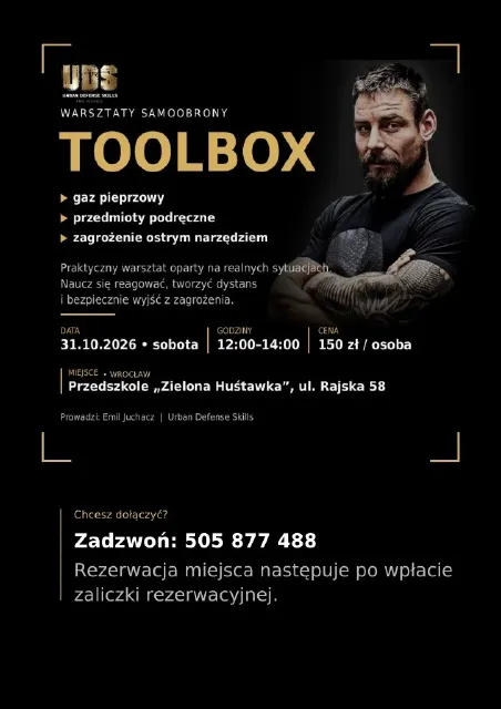 Warsztat samoobrony TOOLBOX