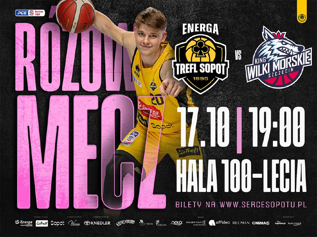 Energa Trefl Sopot – King Szczecin | Różowy Mecz