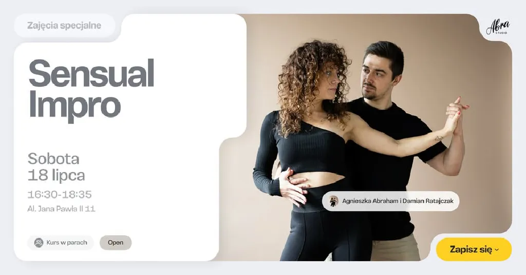 Sensual Impro – zajęcia taneczne