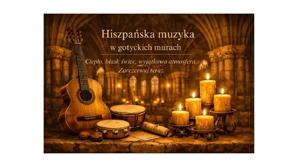 Hiszpańska muzyka w gotyckich murach – koncert Ines & Kamil Duo