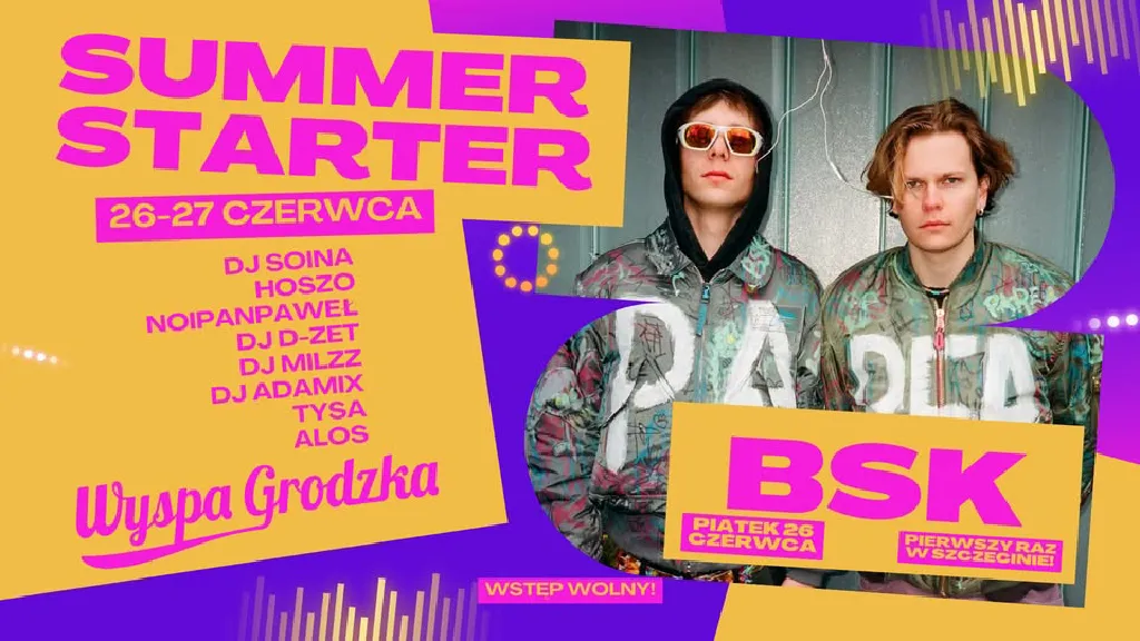 Summer Starter – koncert BSK na Wyspie Grodzkiej