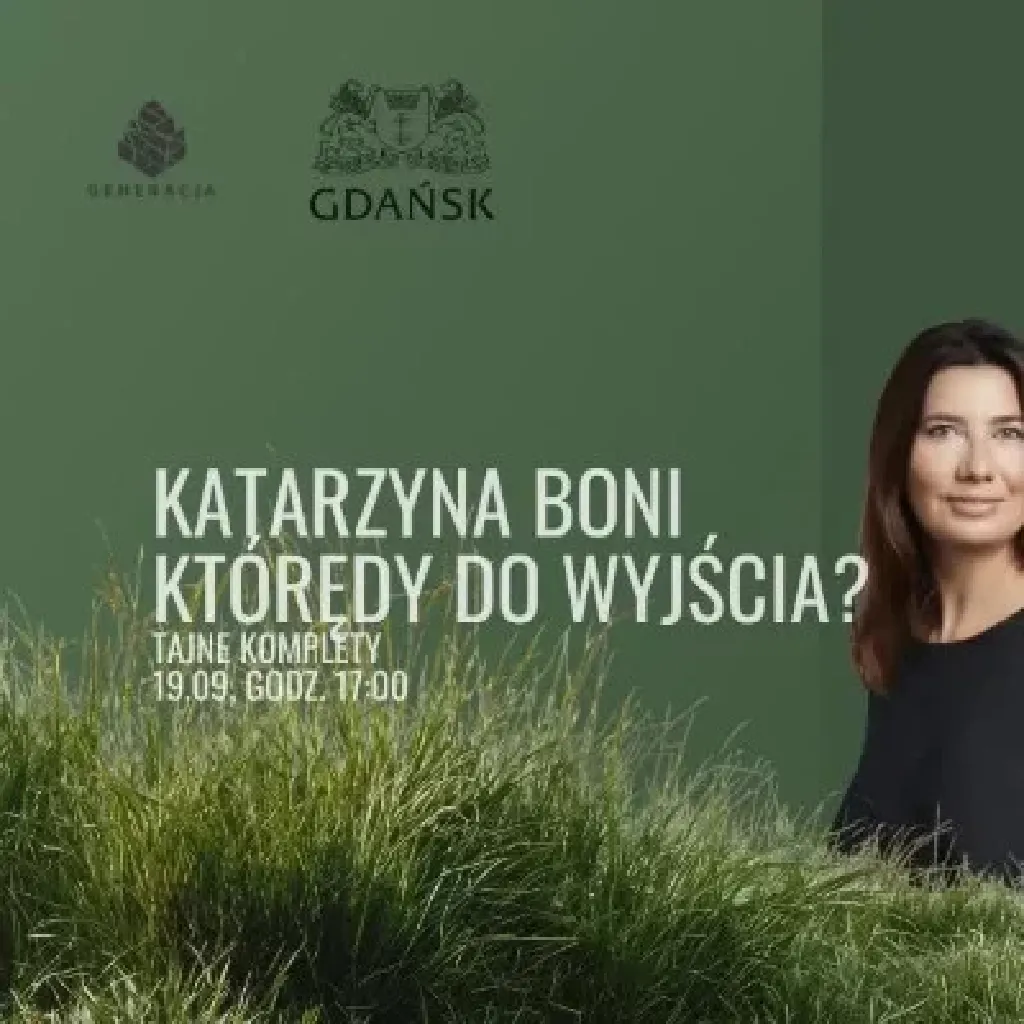 Literatura na zielonym – spotkanie z Katarzyną Boni