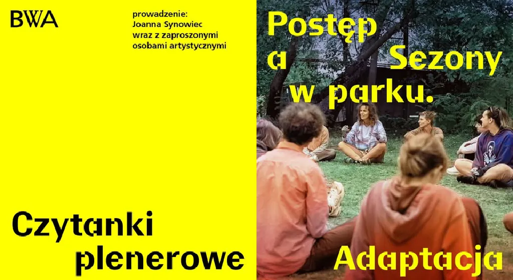 Czytanki plenerowe – spotkania literackie