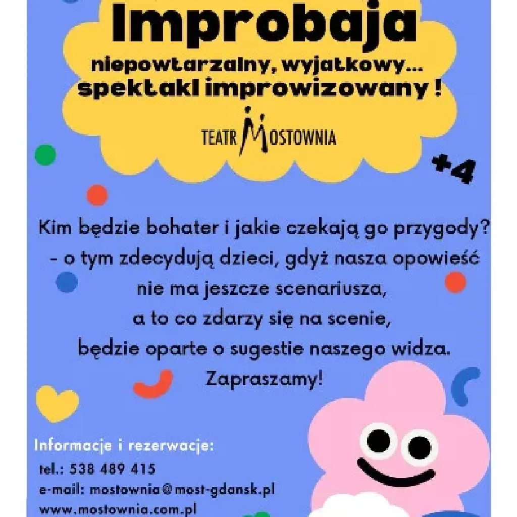 Improbaja – spektakl improwizowany dla dzieci