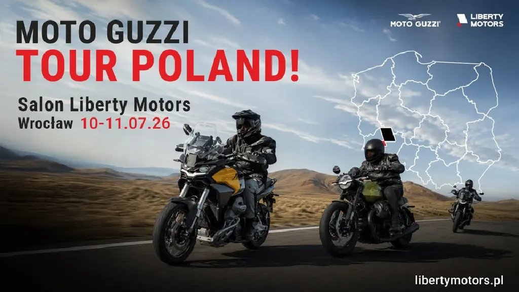 Moto Guzzi Tour Poland – jazdy testowe