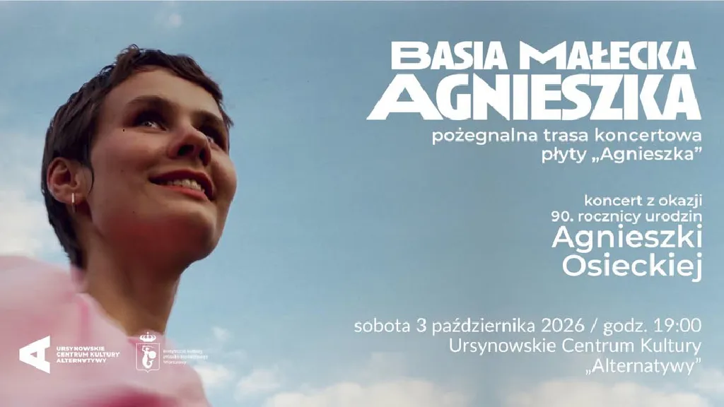Basia Małecka – pożegnalna trasa koncertowa „Agnieszka”