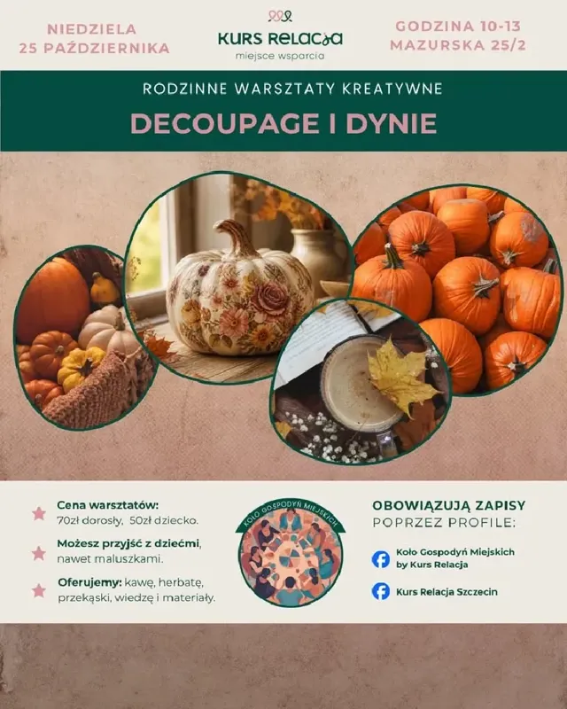 Decoupage i Halloween – jesienne warsztaty