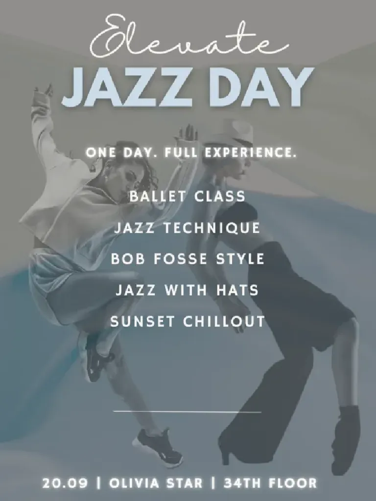 Elevate Jazz Day – warsztaty taneczne