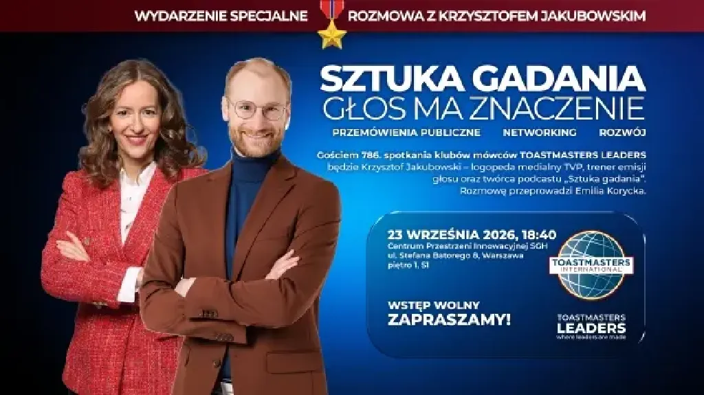 Sztuka gadania – spotkanie z Krzysztofem Jakubowskim
