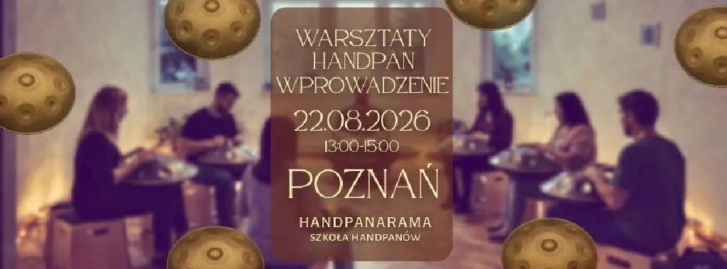 Warsztaty Handpan – wprowadzenie w Drum Yoga