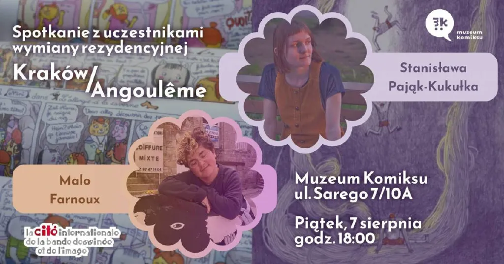 Spotkanie z artystami rezydencji Kraków-Angoulême