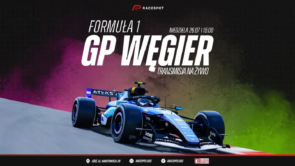 F1 Grand Prix Węgier – transmisja na żywo