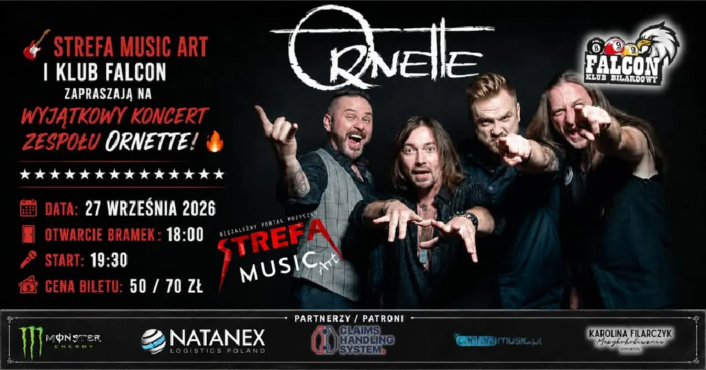 Ornette – koncert w Klubie Falcon