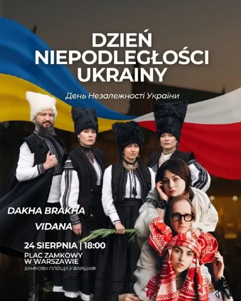 Niepodległość. Nasza wspólna – koncert z okazji Dnia Niepodległości Ukrainy