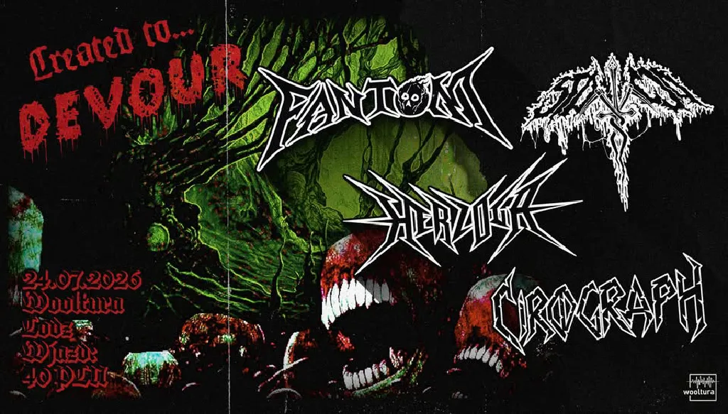Created to... DEVOUR – koncert w Woolturze
