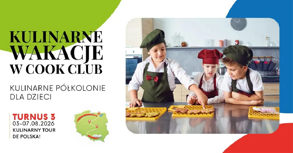 Wakacyjna Szkoła Gotowania – kulinarne półkolonie