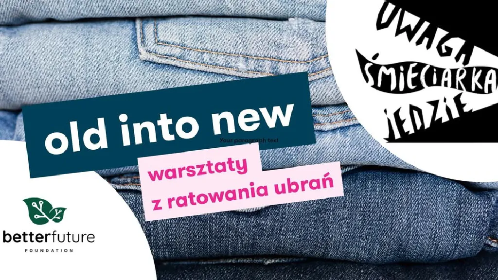 Old into New – warsztaty zero waste