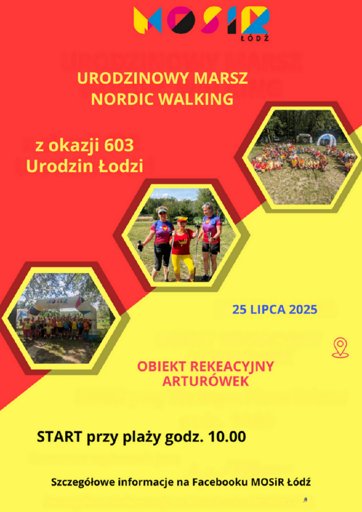Urodzinowy Marsz Nordic Walking