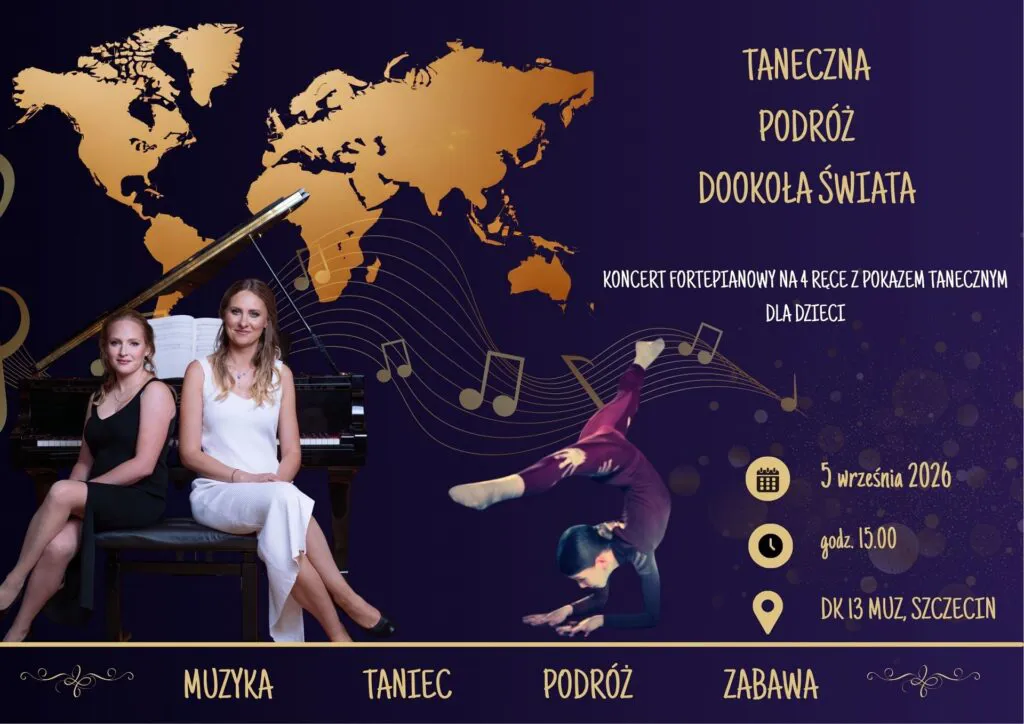 Taneczna podróż dookoła świata – koncert familijny
