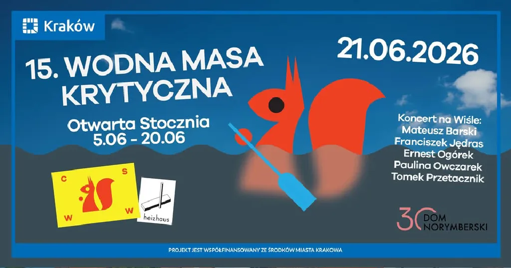 15. Wodna Masa Krytyczna w Krakowie