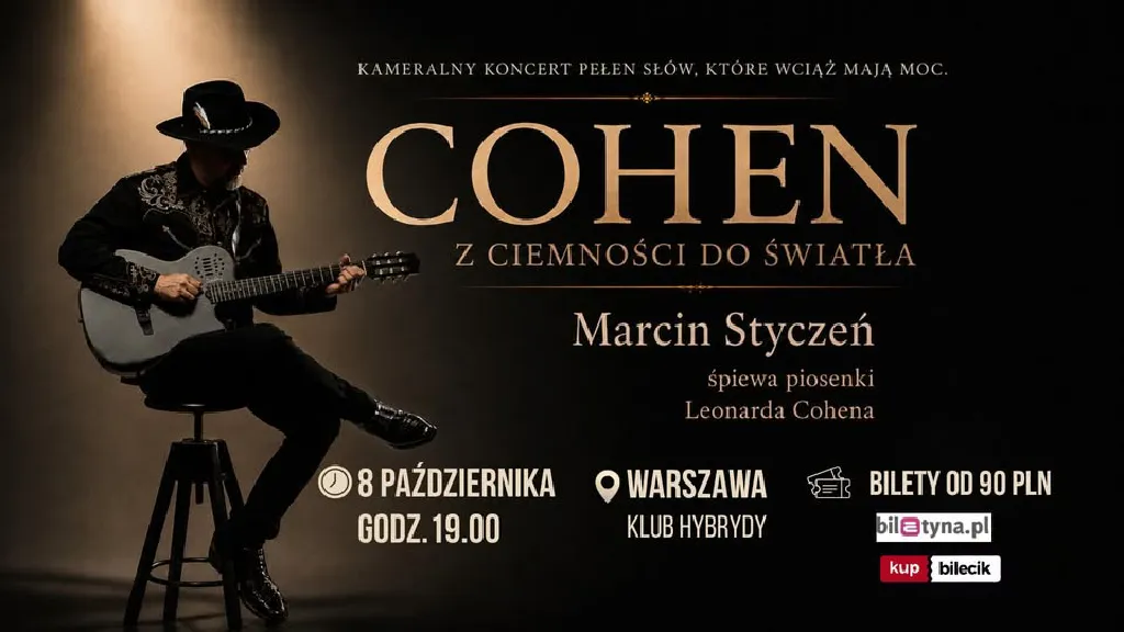 Cohen. Z ciemności do światła – koncert