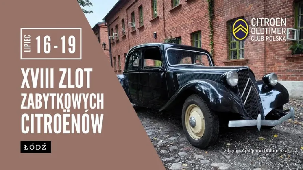 XVIII Ogólnopolski Zlot Zabytkowych Citroënów w Manufakturze