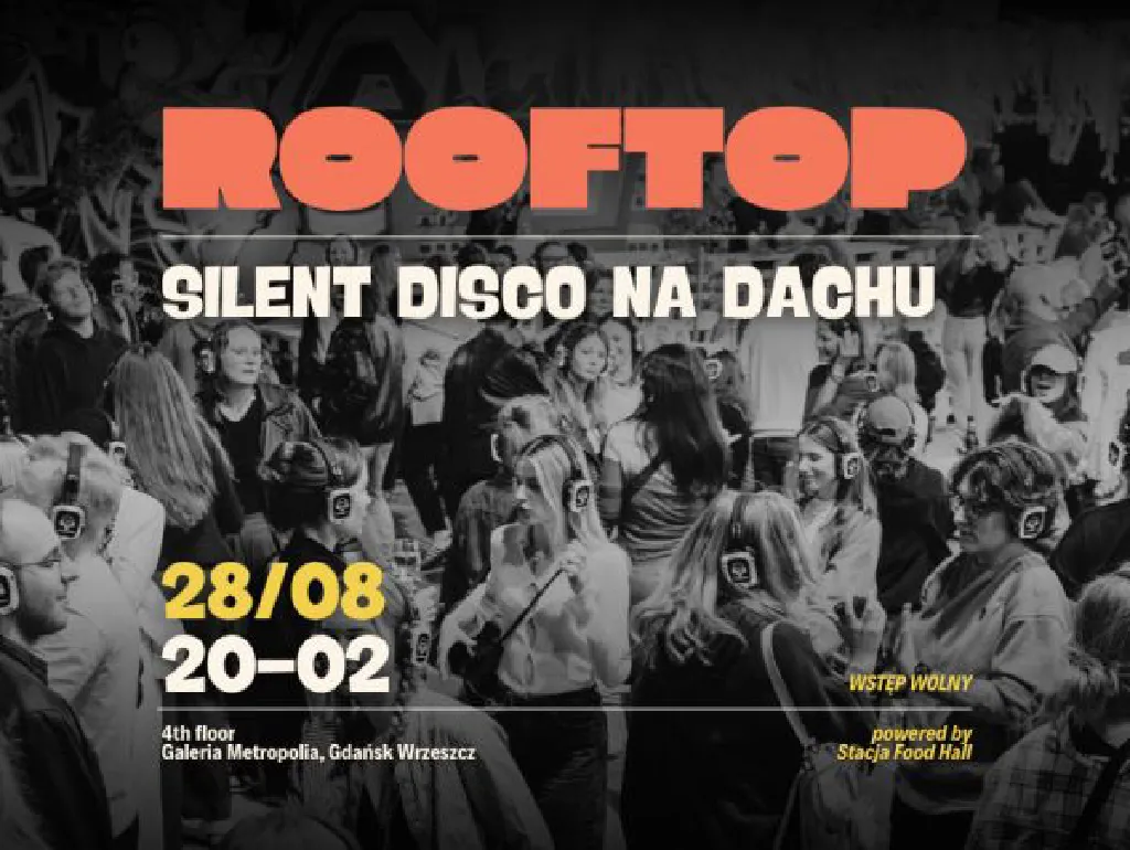 Silent Disco na dachu – rooftop