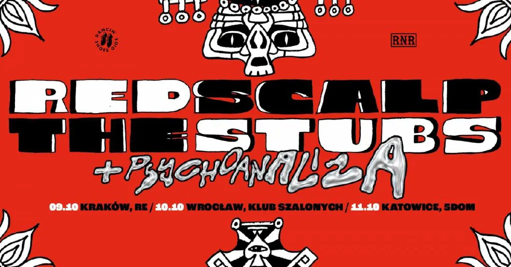 The Stubs, Red Scalp i Psychoanaliza – koncert