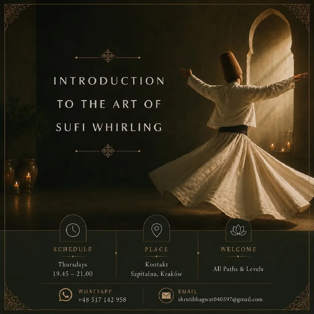 Sufi Whirling – warsztaty z Shruti Priya