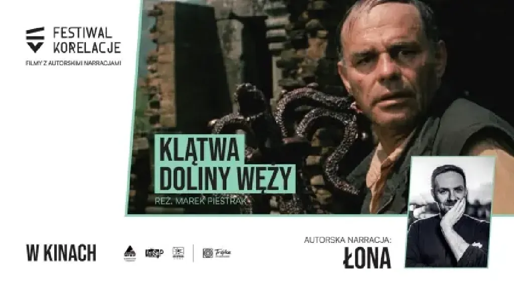 Klątwa Doliny Węży – kino na patio z narracją Łony