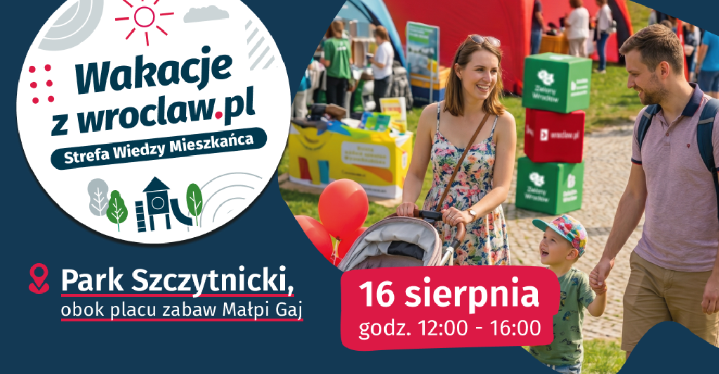 Wakacje z wroclaw.pl – piknik w Parku Szczytnickim