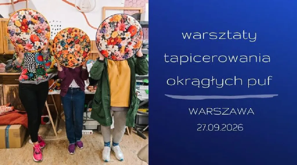 Tapicerowanie puf – warsztaty